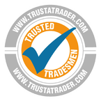 TrustATrader icon indicating that Terry Rich has a highly-rated score of 4.72 / 5 for house exterior wall coatings and damp proofing London and the surrounding home counties.